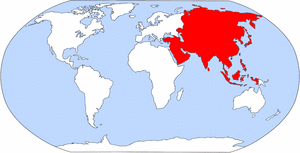 Kontinent Asien